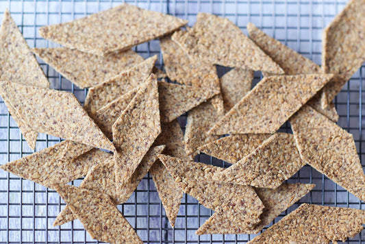 Too Good Oat Cakes on a cooling rack