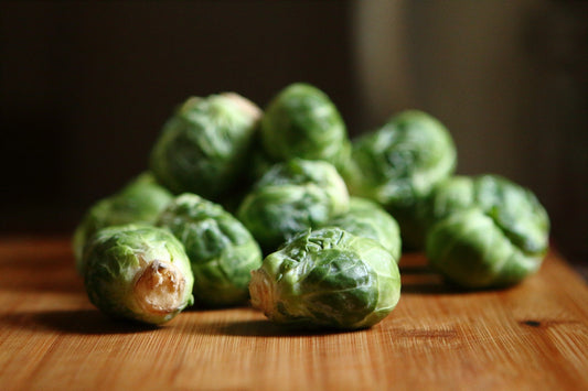 Brussels Sprout and Pea Purée