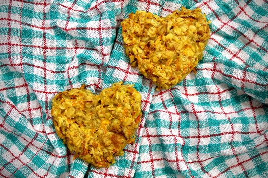 Valentine’s Day Vegetable Flapjacks