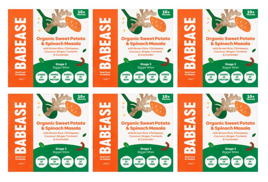 Sweet Potato and Spinach Masala Pack of 6